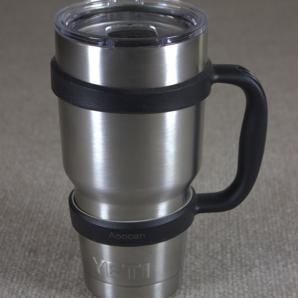 YETI Rambler 30 oz Tumbler Stainless Steel MagSlider Lid with Aoocan Handle